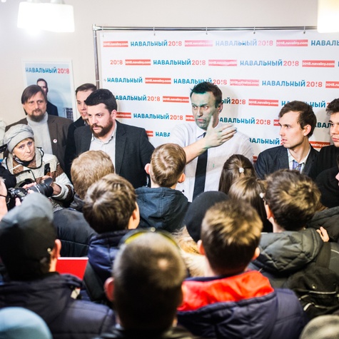 выступление Алексея на открытии штаба