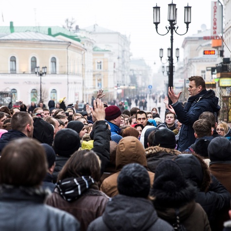 Встреча Навального с волонтерами
