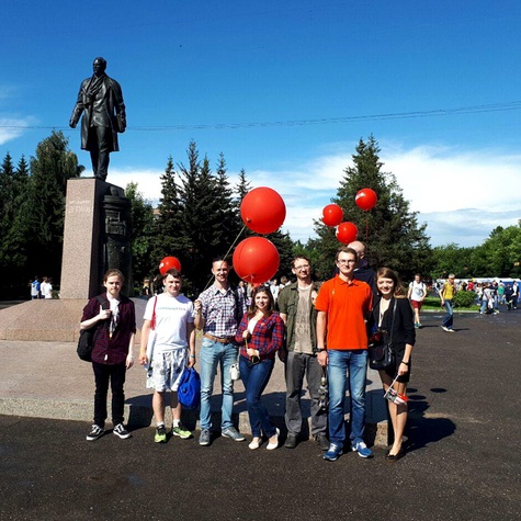 Праздничная выездная агитпрогулка в День города Рыбинска